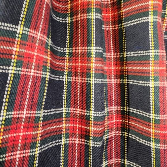 DAY + MOON Plaid Bubble Mini Skirt, Size Small - Picture 3 of 11